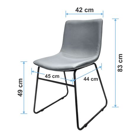 Top Living Silla Para Hogar En Sala De Espera Color Gris Top Living