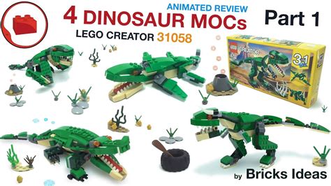 Lego Dinosaurs From Creator Part Animated Review Quick