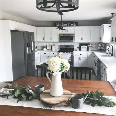 White Cabinets in a U Shaped Kitchen - Soul & Lane