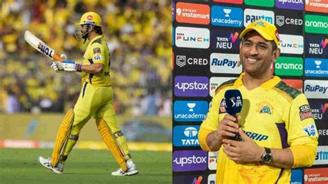 MS Dhoni reveals whether the IPL 2023 final is his last game in the IPL ...