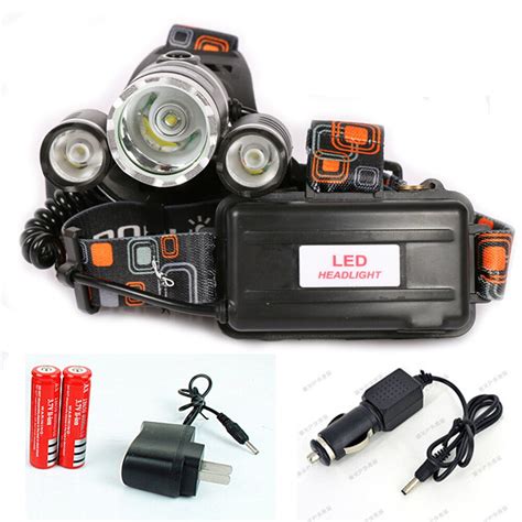 Led Headlamp 6000 Lumen Cree Xm L T6 Headlight Caming Hunting Head