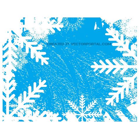 Winter snow background Royalty-free Stock Vector Image