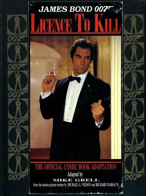 James Bond License To Kill Hard Cover Eclipse Comics Comic