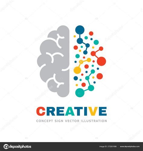 Creative Idea Business Vector Logo Template Concept Illustration