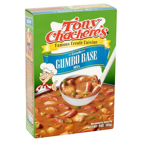 Tony Chachere's Savory Louisiana Cajun Pre-Made Gumbo Base Mix, 3 oz ...