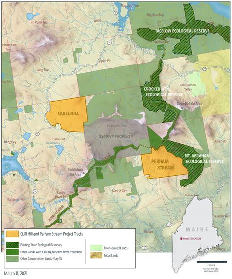 13500 Acres In Maines Western Mountains Now Protected By Conservation