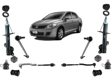 Kit Suspensión Nissan Tiida 2006 2015 Excelente Calidad