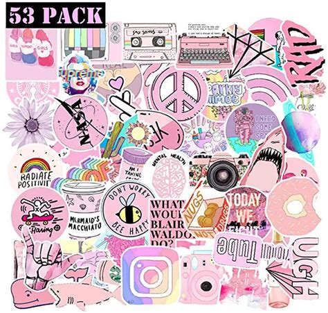 Aesthetic Water Bottle Stickers | Cute laptop stickers, Vinyl sticker, Waterproof stickers