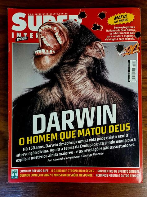 Super Interessante Nº 240 Darwin O Homem que Matou Deus Editora