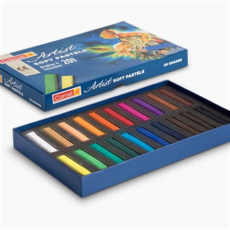 Camel Artist Soft Pastels Assorted Pack Of 20 Shades