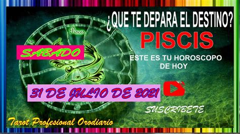 Horoscopo De Hoy Piscis Te Llegan Noticias De Familiares Ausentes 31