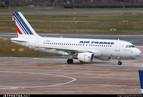 F GRXM Airbus A319 112 Air France Jukka Hemilä JetPhotos