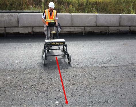 Asphalt And Concrete Pavement Density Profiler Pavement Management System