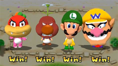 Mario Party 9 1 Vs 3 Minigame Birdo Vs Toad Vs Koopa Troopa Vs Shy