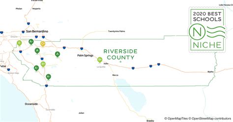 Riverside County Area Map