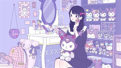 Express Your Style with Stunning Kuromi Wallpaper Options - Kuromi