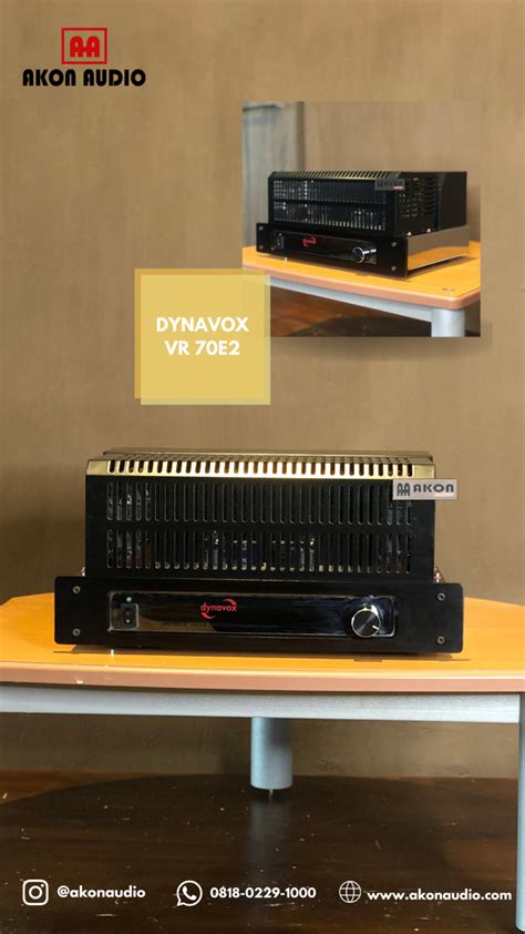 Jual Amplifier Dynavox VR 70E II Akon Audio Toko Alat Sound System