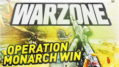 WARZONE Gameplay Squad WIN Operation Monarch No Commentary YouTube