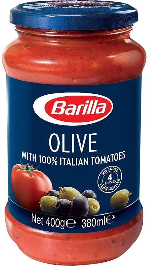 Barilla Sugo Alle Olive 400G Amazon In Grocery Gourmet Foods