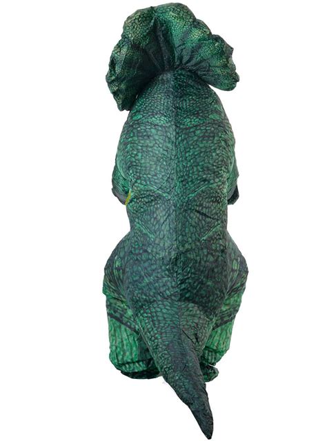 Adults Inflatable Green Triceratops Costume