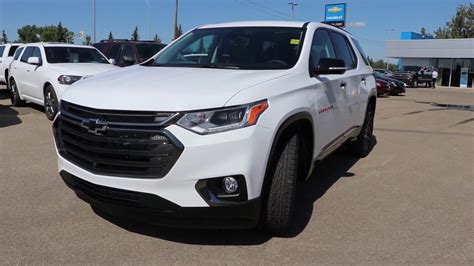 2020 Chevrolet Traverse Premier Redline Edition Review Edmonton