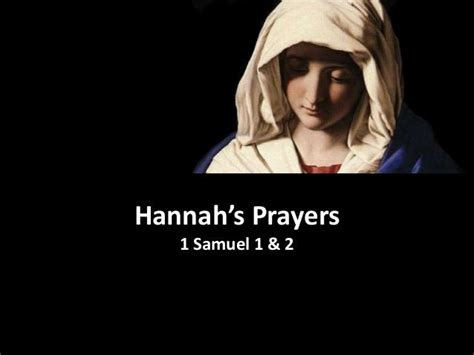 Hannahs Prayer