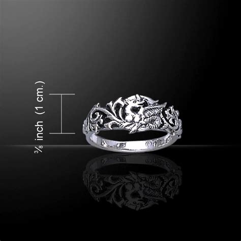 Silver Dragon Ring