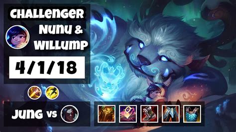 Nunu Willump Vs Kayn Na Challenger Jungle V Youtube