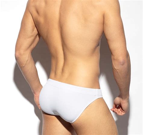 ES Collection Push Up Swim Brief PIQUE SWIM BIKINI 2106 White ES