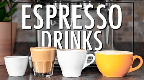 Espresso Drink Recipes Explained Youtube