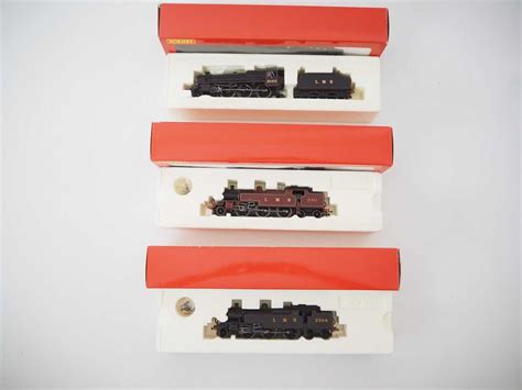 Lot 384 - A group of HORNBY OO gauge steam locomotives,