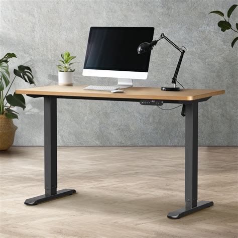 Buy Oikiture 120cm Electric Standing Desk Single Motor Height