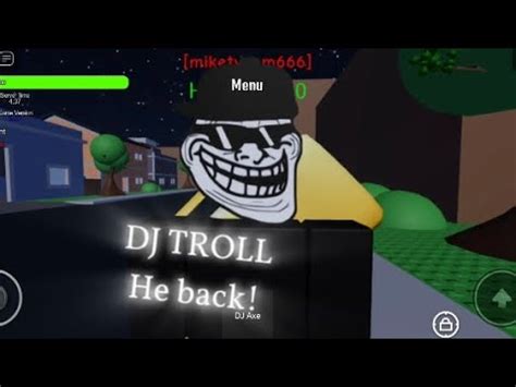 Showcase Dj Troll Trollge Universe Incident Roblox Youtube