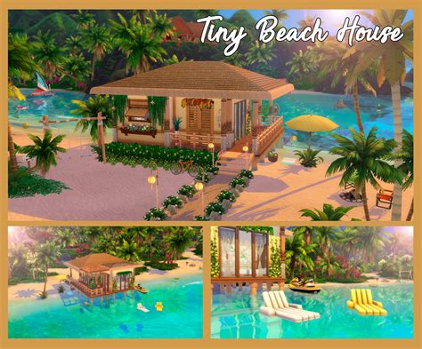 Tiny Beach House No Cc Lily Sims