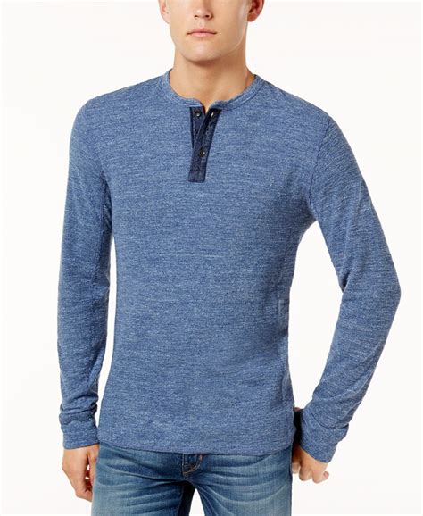 Lucky Brand Mens Thermal Henley Macys