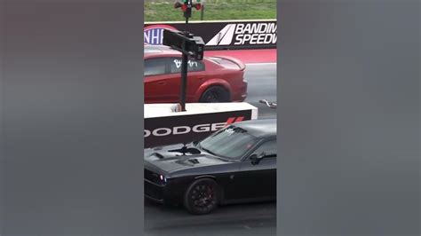 Widebody Dodge Charger Hellcat Vs Challenger Hellcat 😳🤧 Youtube