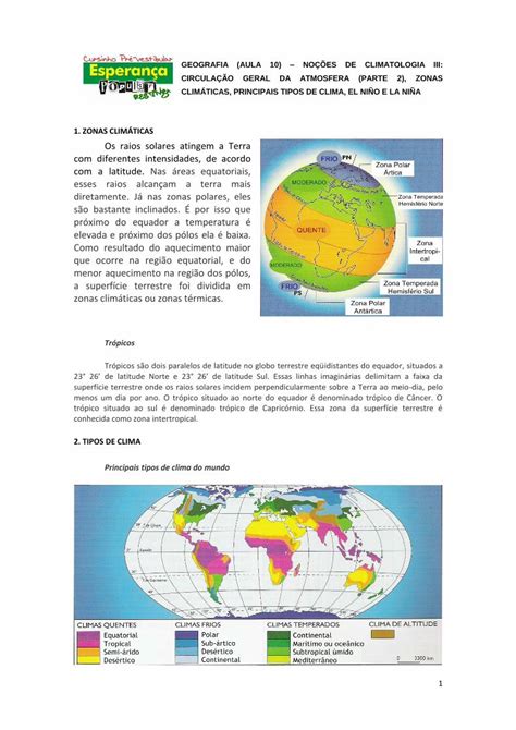 Pdf Geografia Aula No Es De Climatologia Iii Pvprestinga