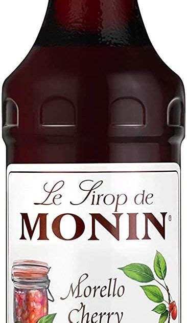 Monin Morello Cherry Sirup Ml Crema