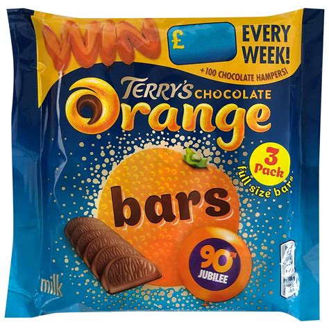 Terrys Chocolate Orange Bars 3x35g Online Kaufen Im World Of Sweets Shop