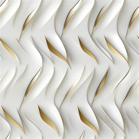 Premium Ai Image A Close Up Of A White And Gold Wall Digital Image