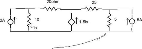 Solved Use Mesh Analysis To Find Ix In The Circuit Chegg