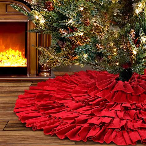 12 Best Christmas Tree Skirts & Collars For Christmas Tree Decoration