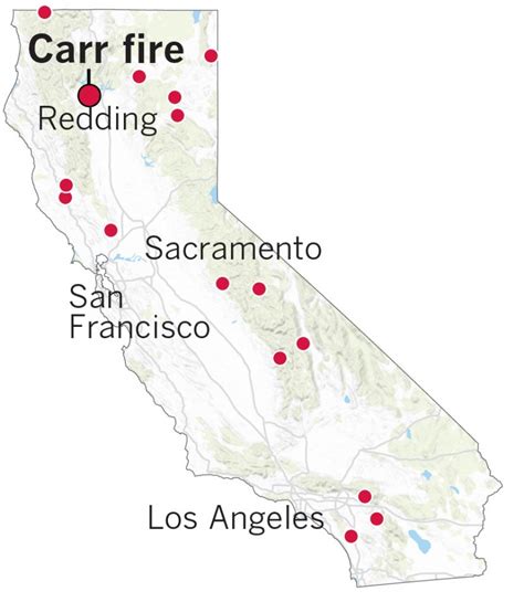 California Fire Map 2018 | Printable Maps