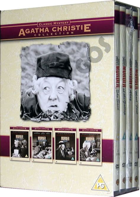 The Agatha Christie Miss Marple Collection Murder She Said 4 DVD Film Boxset New | eBay