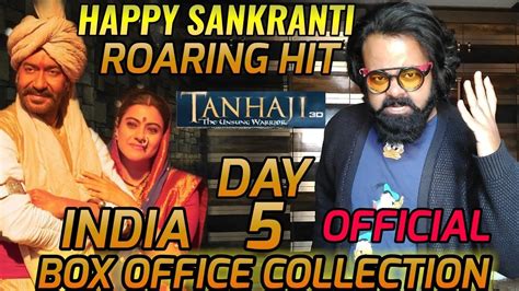 Tanhaji The Unsung Warrior Box Office Collection Day 5 India