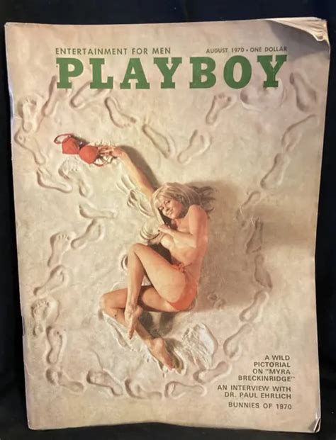 Playboy Magazine August Sharon Clark Nude Pictorial Centerfold