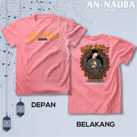 Jual KAOS SANTRI ISLAM KAUM SARUNGAN SANTRI NUSANTARA Baju Dakwah