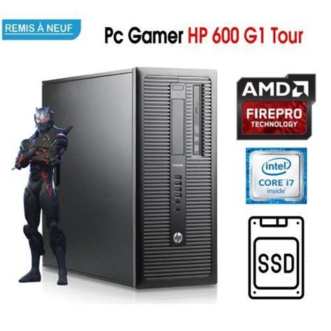 Hp PC GAMER ProDesk 600 I7 4790 8GB 128GB SSD FirePro V4800 GDDR5