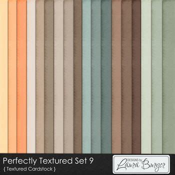 Perfectly Textured Cardstock Set 9 | Digital Art