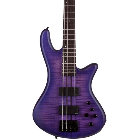 Purple Bass Guitar